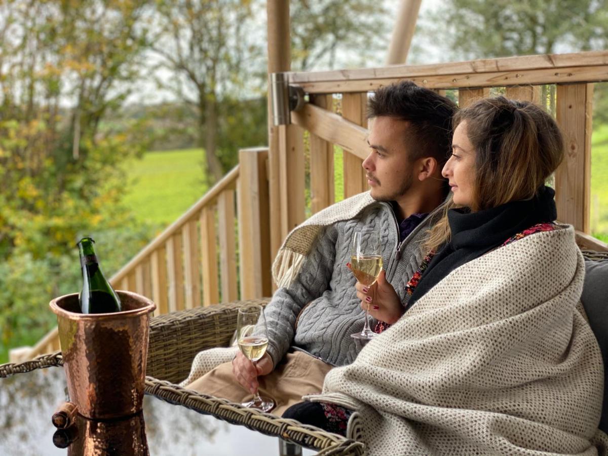 Hencote Vineyard Glamping Village Shrewsbury Exterior foto
